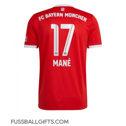 Bayern Munich Sadio Mane #17 Fußballbekleidung Heimtrikot 2022-23 Kurzarm